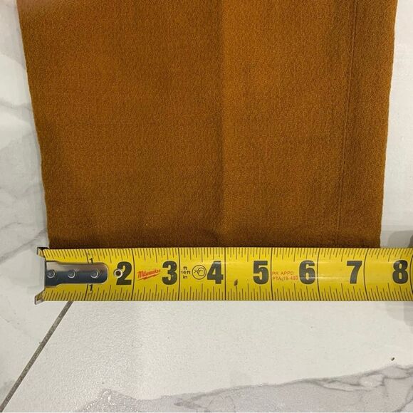 Cos Khaki Trousers Mens Sz 36 R Wool Blend Relaxed Pants Tailored Smart - Picture 7 of 13